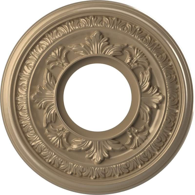3 1/2" Inside Diameter - Baltimore Thermoformed PVC Ceiling Medallion