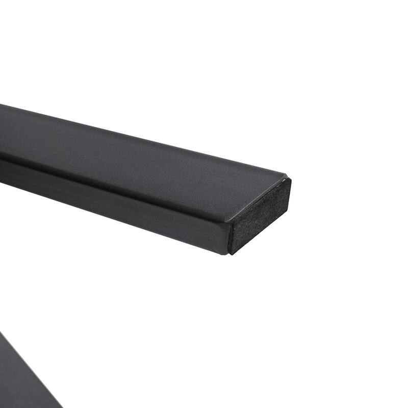 Herringbone Pattern MDF Dining Table - A Perfect Match for Modern Minimalist and Industrial Home Styles