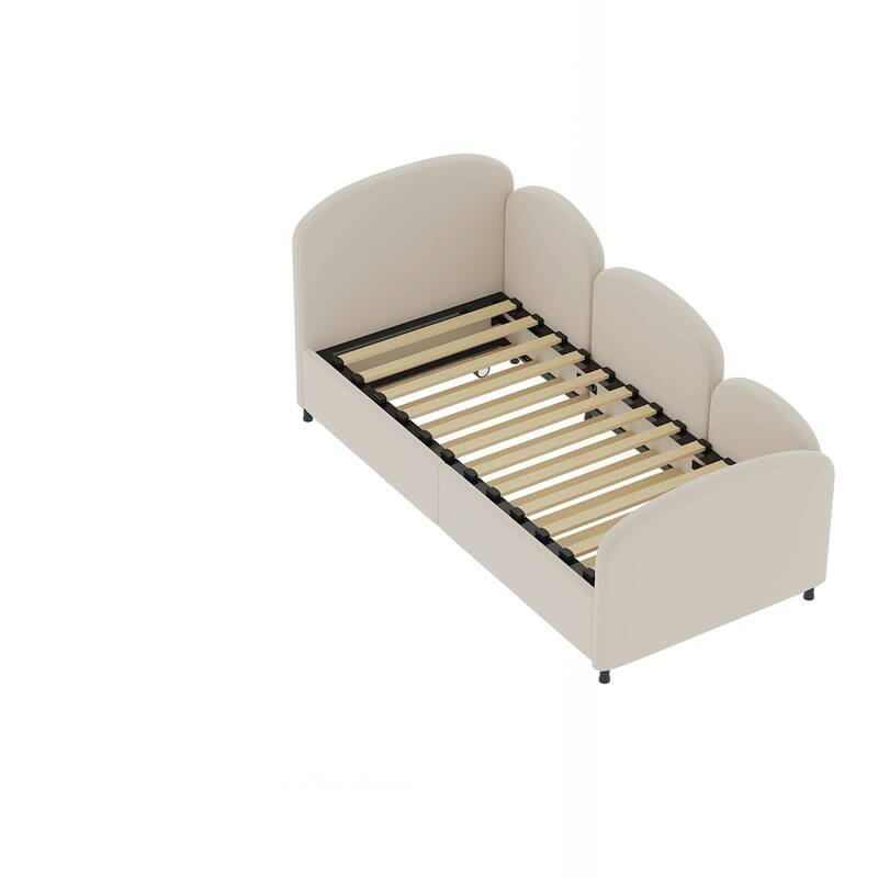 Twin Velvet Daybed With Trundle