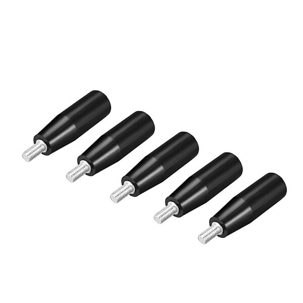 5 Pcs Revolving Handwheel Machine Handle M8 Male Threaded Stem f Milling Machine