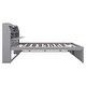 preview thumbnail 20 of 23, Twin Size Wooden LED Platform Bed with Trundle, with Storage Headboard, with Drawers