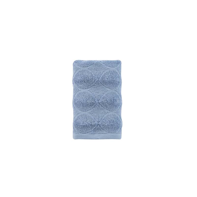 Ozan Premium Home Esperance Collection 100% Turkish Cotton Hand Towel - Blue