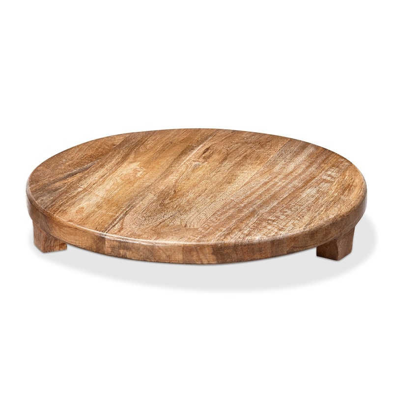 Footed Round Board