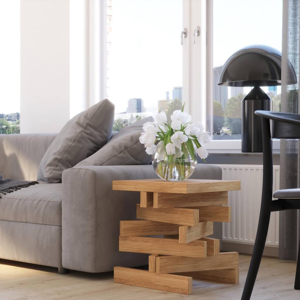 Rustic Solid Oak Coffee Table