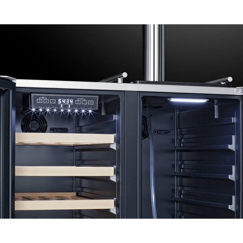 Summit SWBC3041 30" Wide 6.3 Cu. Ft. Built-In Single Tap Indoor /