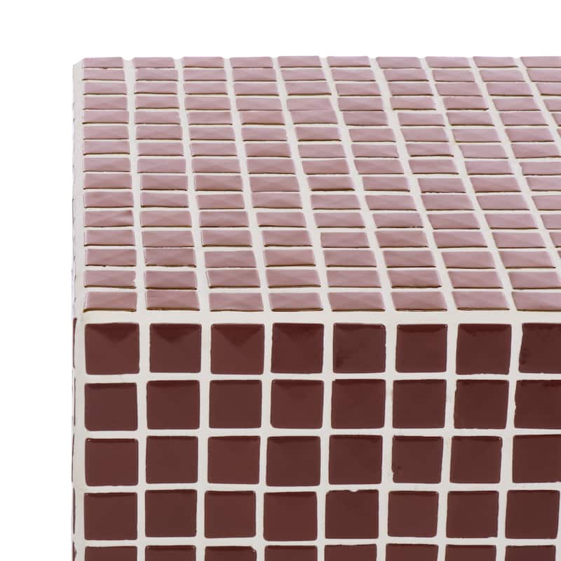 SAFAVIEH Home Hikari Cube Accent Table - 16"W x 16"D x 16"H