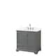 Option Dark Gray, Chrome Trim, Giotto Quartz Top