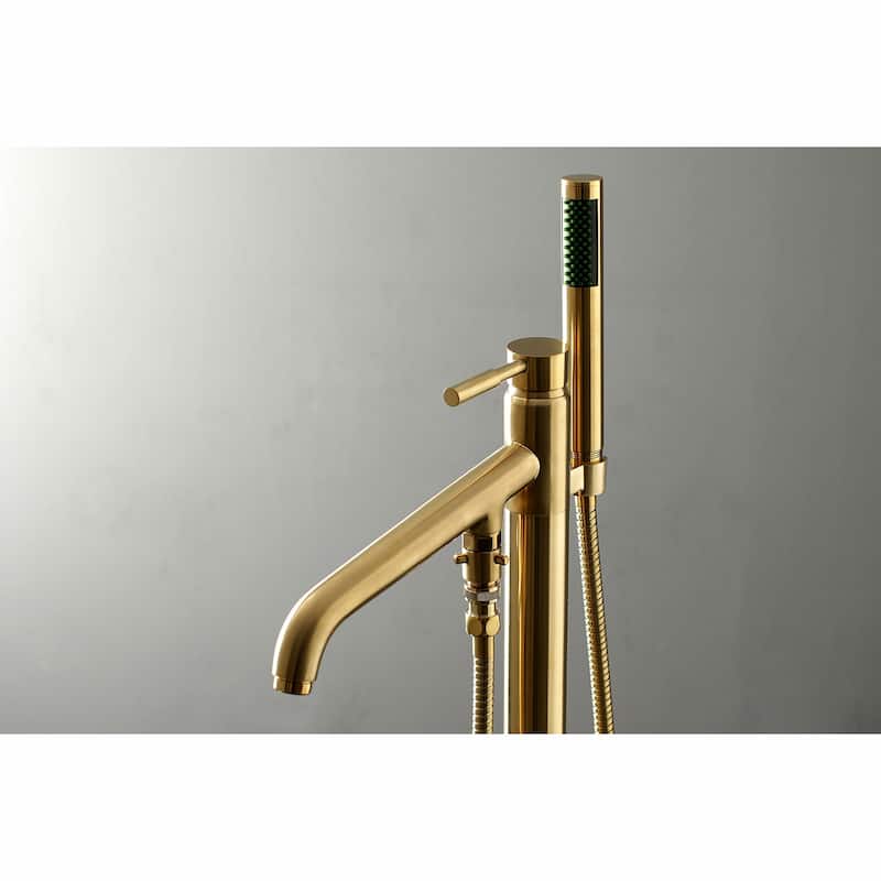 Kingston Brass Concord Freestanding Tub Faucet with Hand Shower