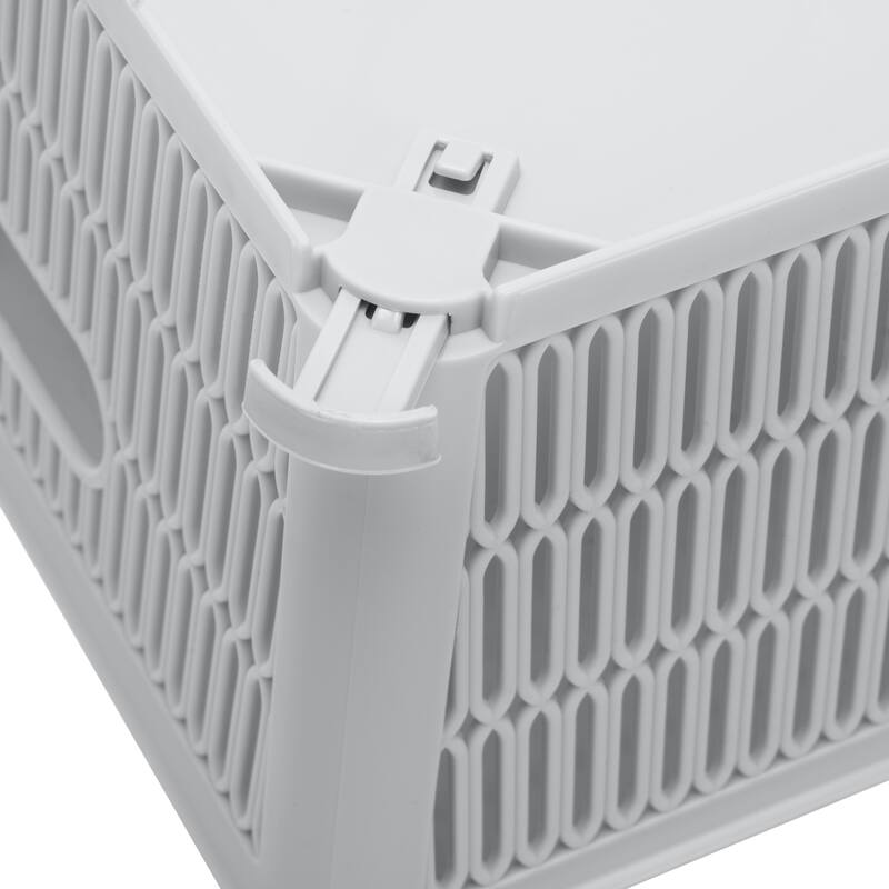 Simplify 4 Pack Slide 2 Stack It Storage Tote Baskets
