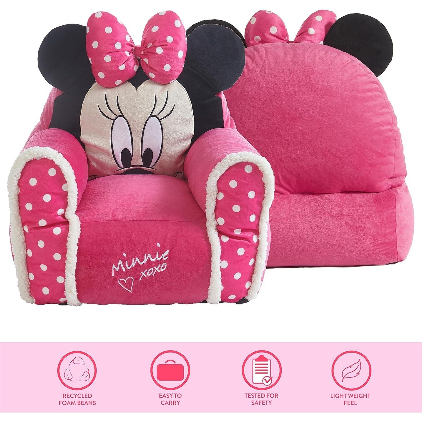 Disney minnie mouse hotsell bean bag chair