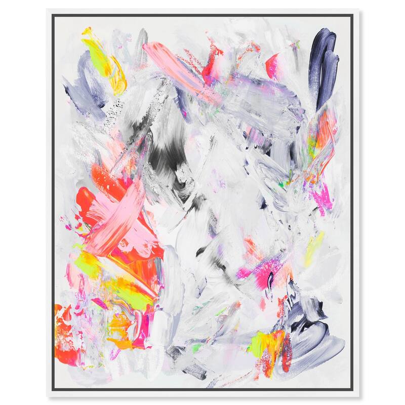 Mark of Creation I Canvas by Art Remedy - 36" x 45" - White