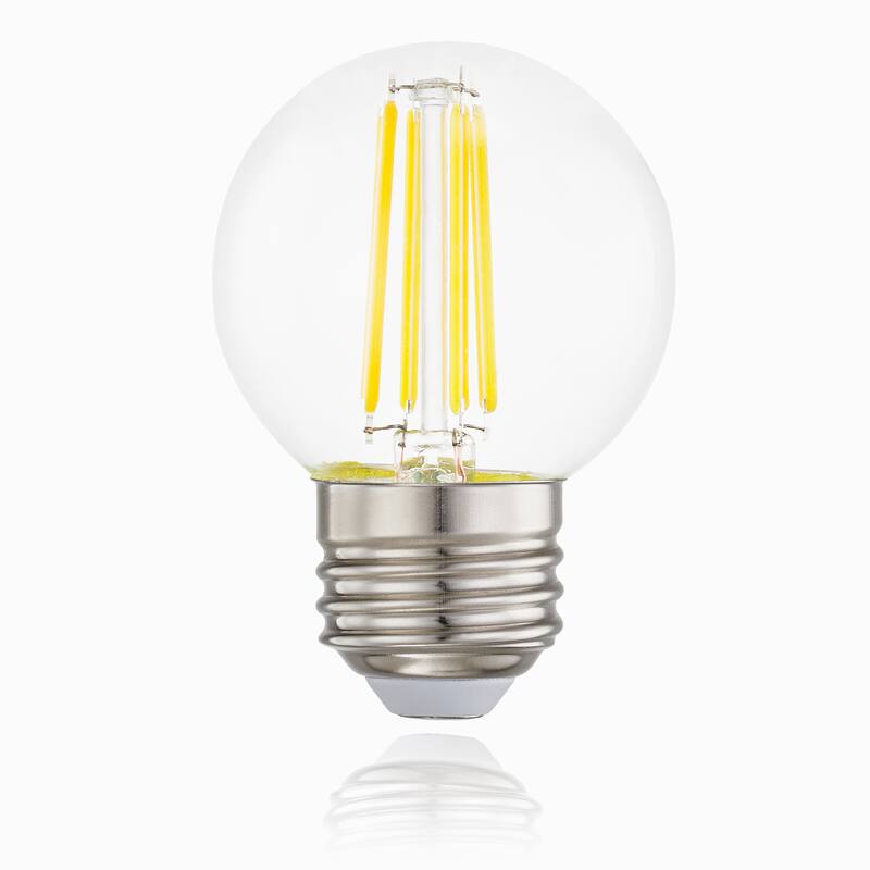 Light Society Koby G16.5 Clear LED Filament Light Bulb (Set of 6)