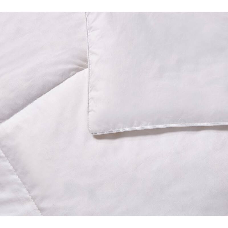 250 Thread Count White Goose Down And Feather Comforter