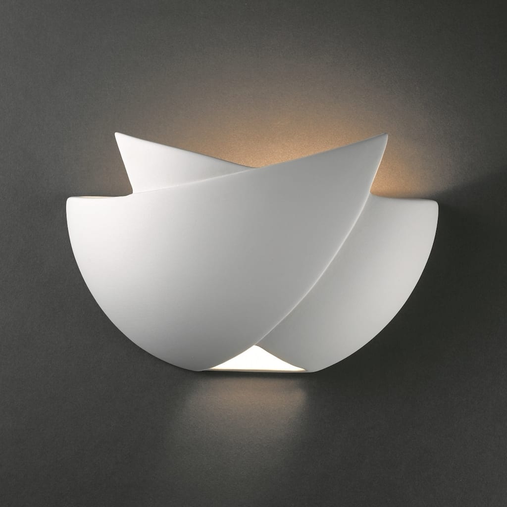 Carson Carrington Saljaker 1-light Bisque Ceramic Sconce