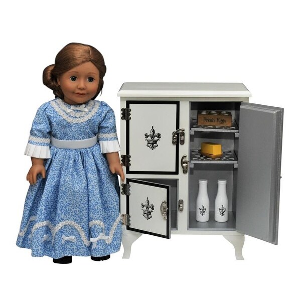 american girl fridge playset