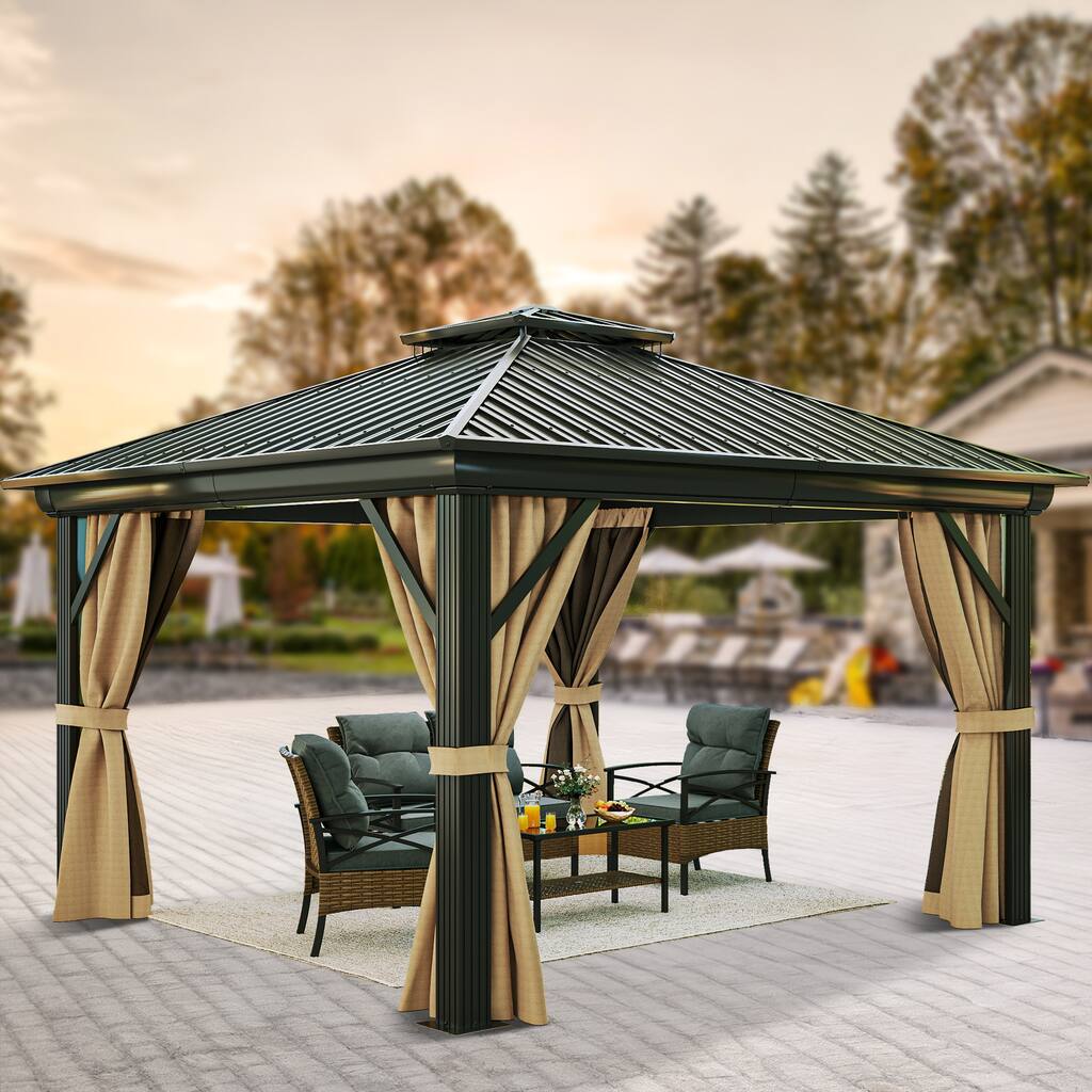 Outdoor Aluminum Canopy Gazebo