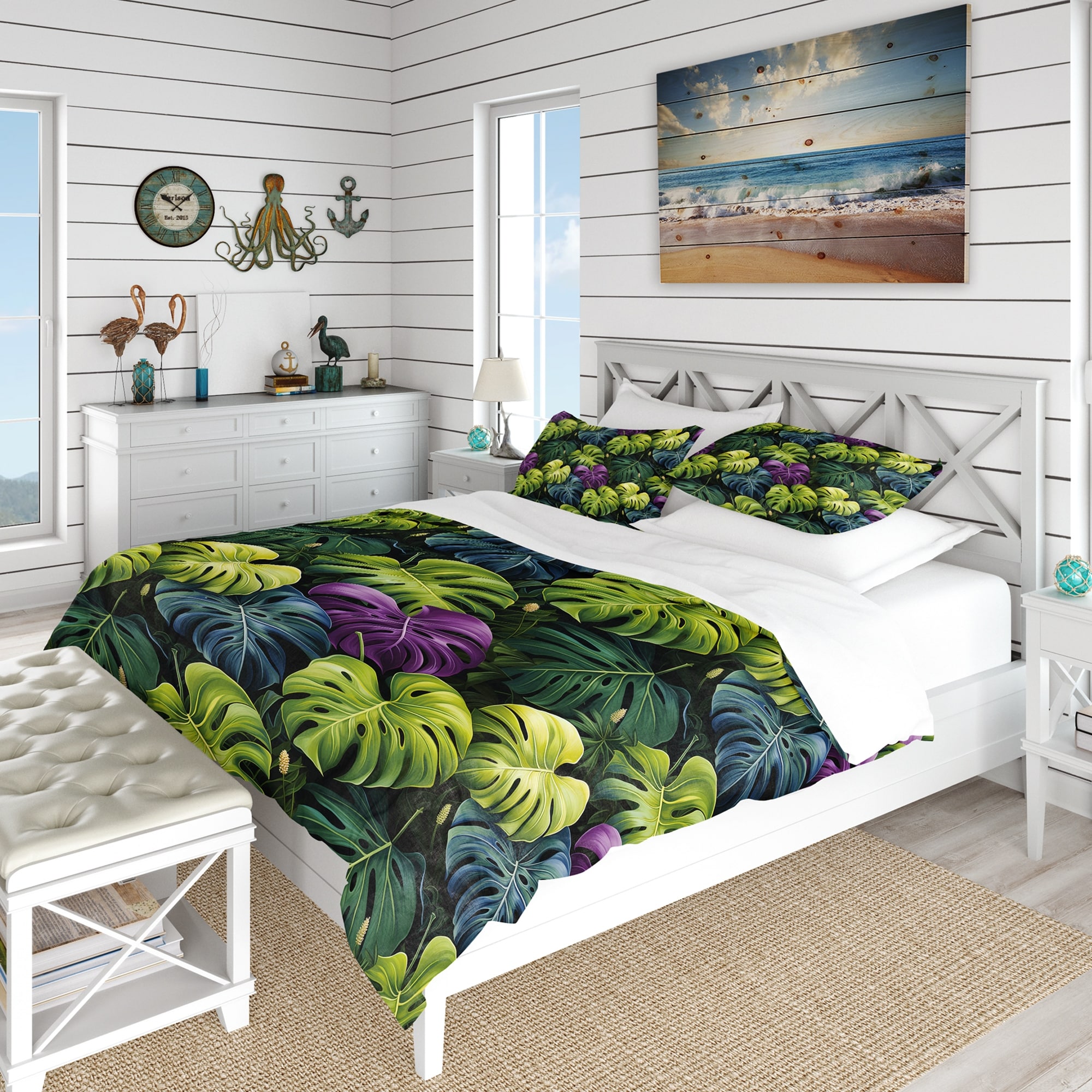 https://ak1.ostkcdn.com/images/products/is/images/direct/2708aff5c3e312e21c18ea58eba6d419fb387b0c/Designart-%22Monstera-Enchantment-Tropical-Pattern-II%22-Purple-Floral-Bedding-Cover-Set-With-2-Shams.jpg
