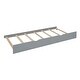 preview thumbnail 16 of 14, Twin over Twin Bunk Bed with Twin size Trundle, Storage and Desk, Grey