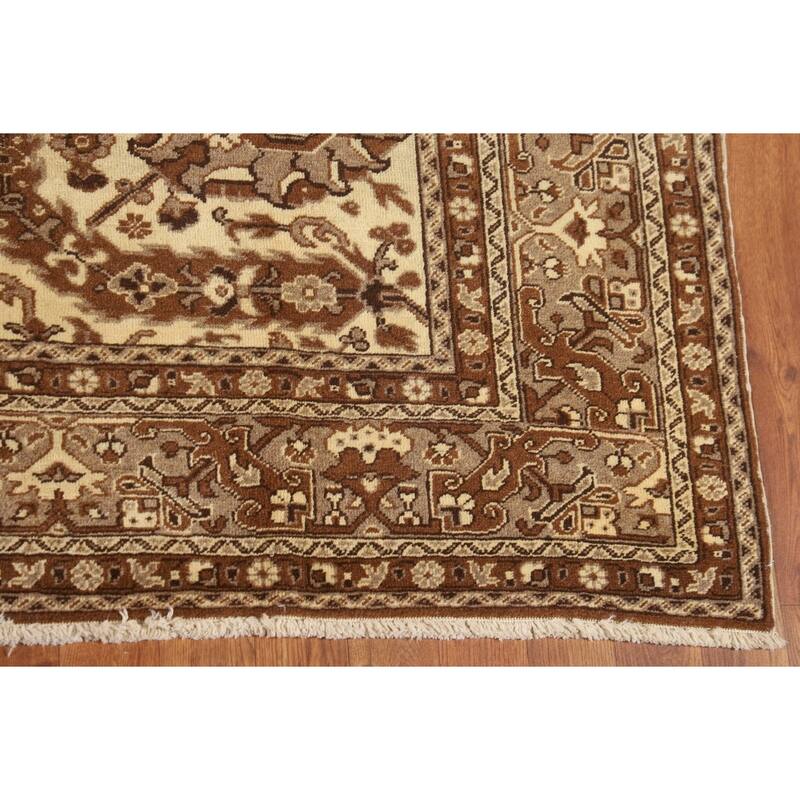 Anatolian Turkish Vintage Area Rug Handmade Wool Carpet - 6'4" X 9'5"