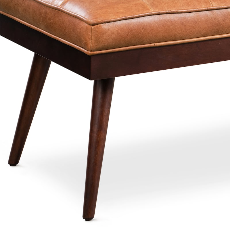 Poly & Bark Luca Bench - Full Grain Genuine Italian Leather