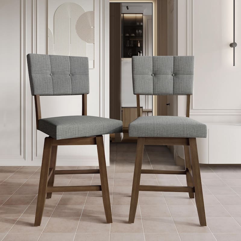 CraftPorch Modern Swivel Counter Chairs