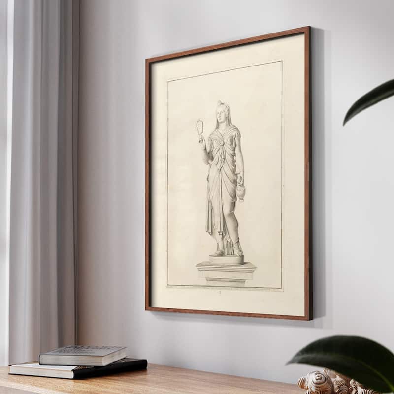 Vintage Sketch CXVI -Framed Print