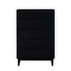 preview thumbnail 23 of 37, Walker Edison Modern Gallery Top Solid Wood Chest