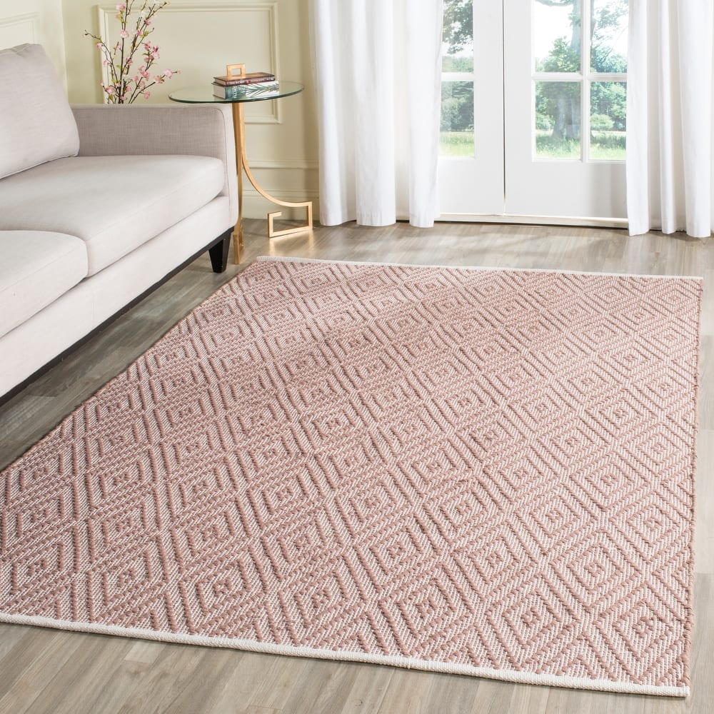 SAFAVIEH Handmade Flatweave Montauk Oushak Cotton Rug