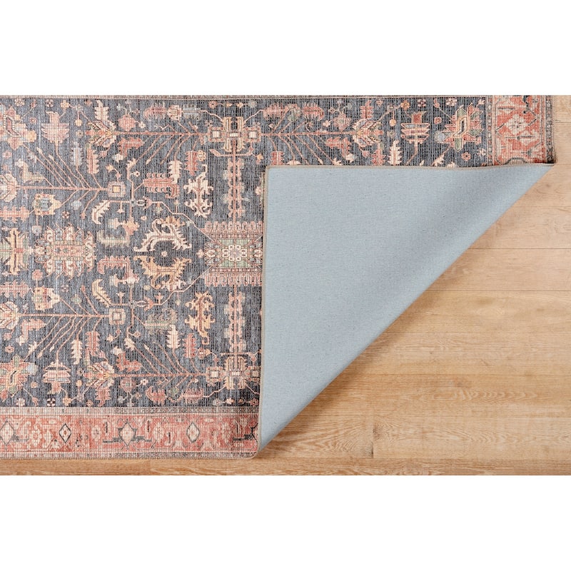 Terra by Obeetee Avalon Persian Border Rug