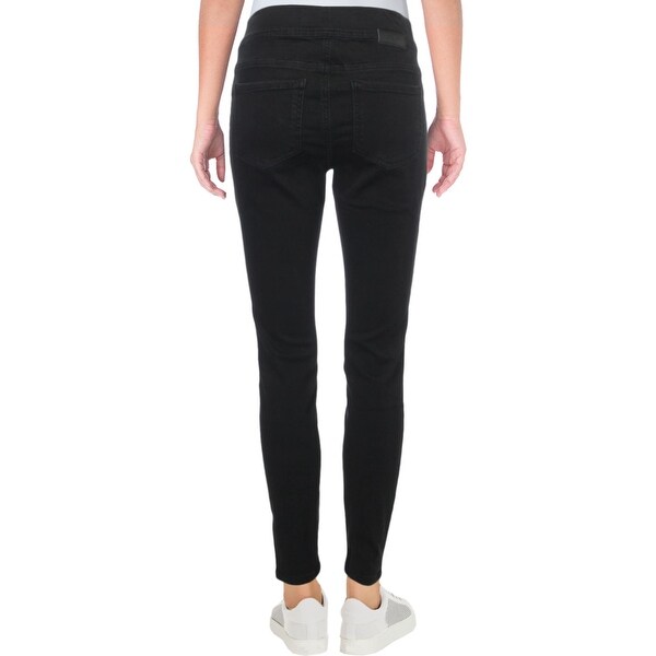 cropped jeggings pull on