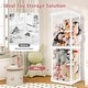 preview thumbnail 21 of 21, Gymax 300L Large Stuffed Animal Storage Space-saving Toy Storage