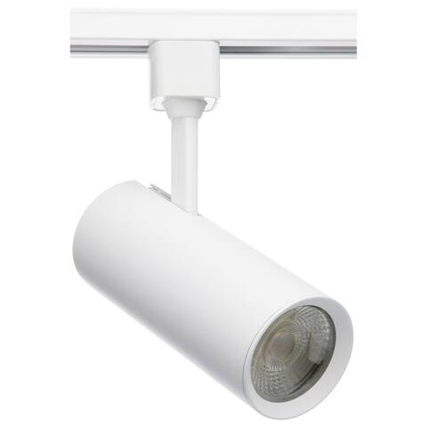 20 Watt LED Commercial Track Head White Cylinder 24 Degree Beam Angle
