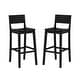 preview thumbnail 9 of 34, Linon Dahlia Armless Barstool Set of 2