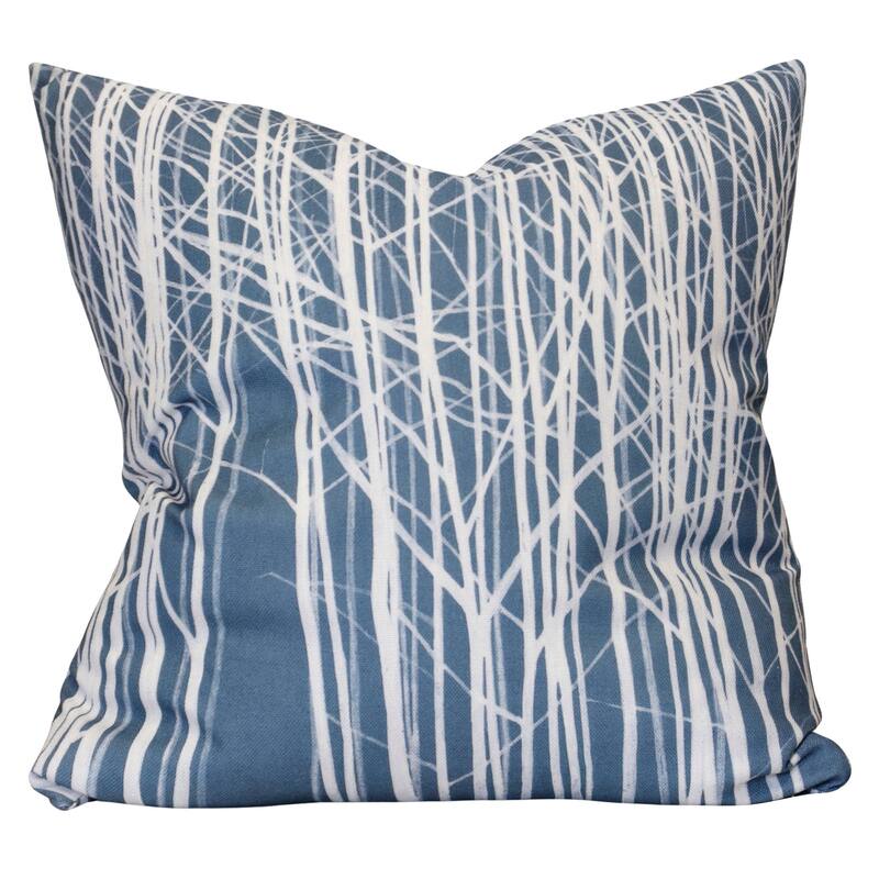 StyleCraft Norman Wyatt Home - White Forest - Designer Down Filled Pillow - 24 x 24 x 6.5