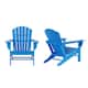 Laguna Classic Outdoor Adirondack Chair (Set of 2) - Pacific Blue
