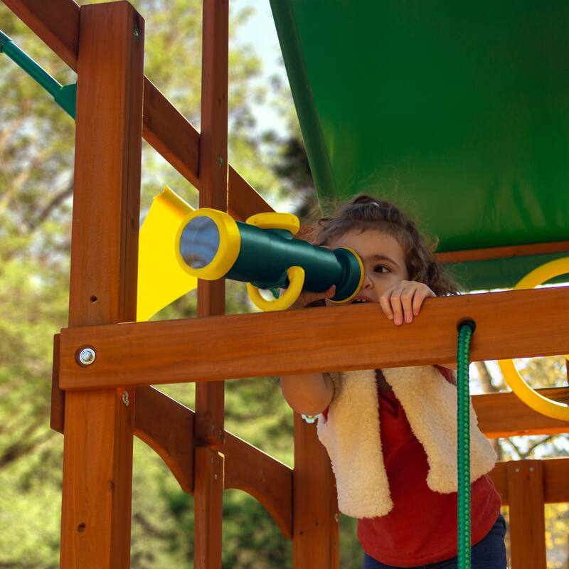 Gorilla Playsets Toy Telescope with Working Compass and Mounting Bracket