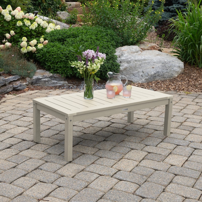 HIGHWOOD Eco-Friendly Adirondack Rectangular Coffee Table