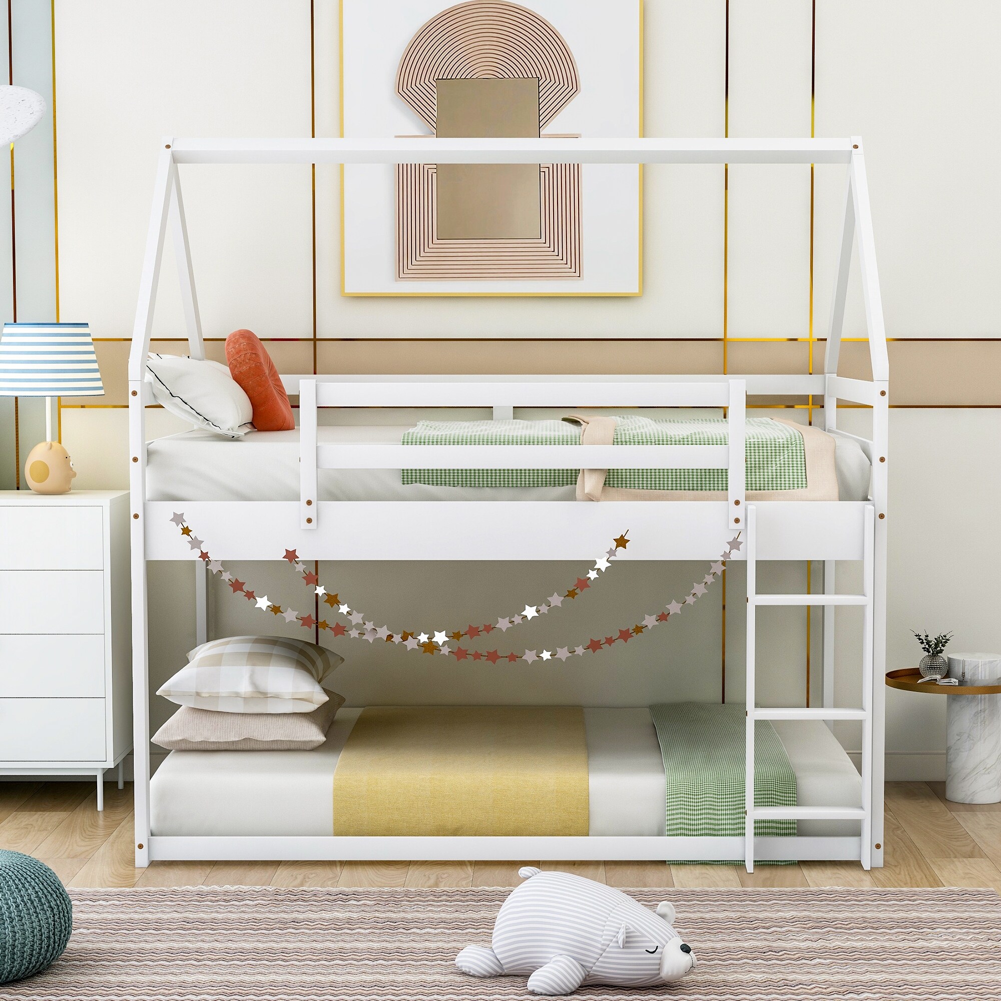 Bunk bed without sale the bottom