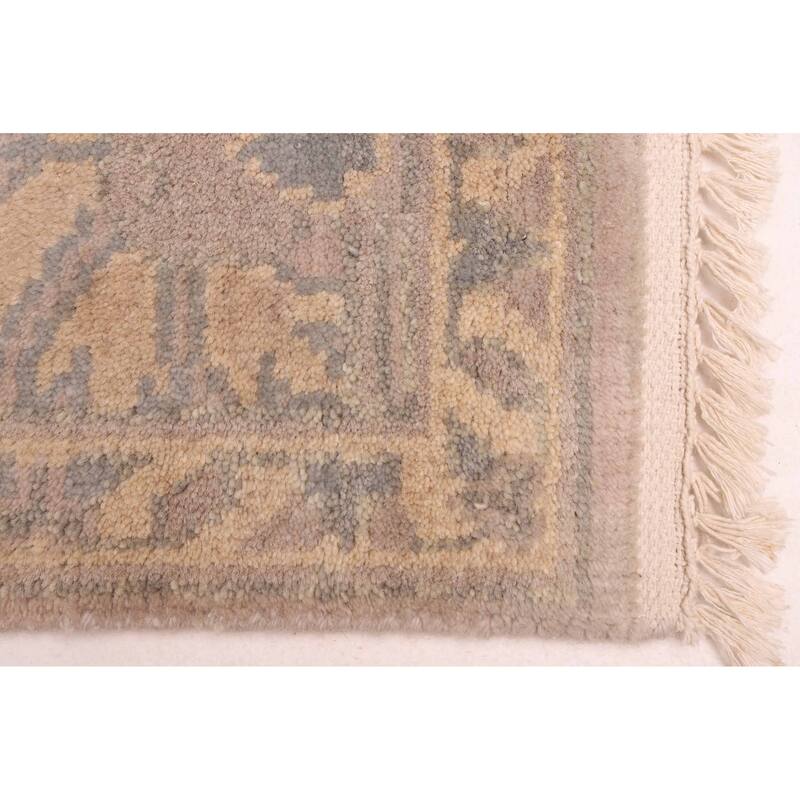ECARPETGALLERY Hand-knotted Royal Oushak Taupe Wool Rug - 8'1 x 10'0