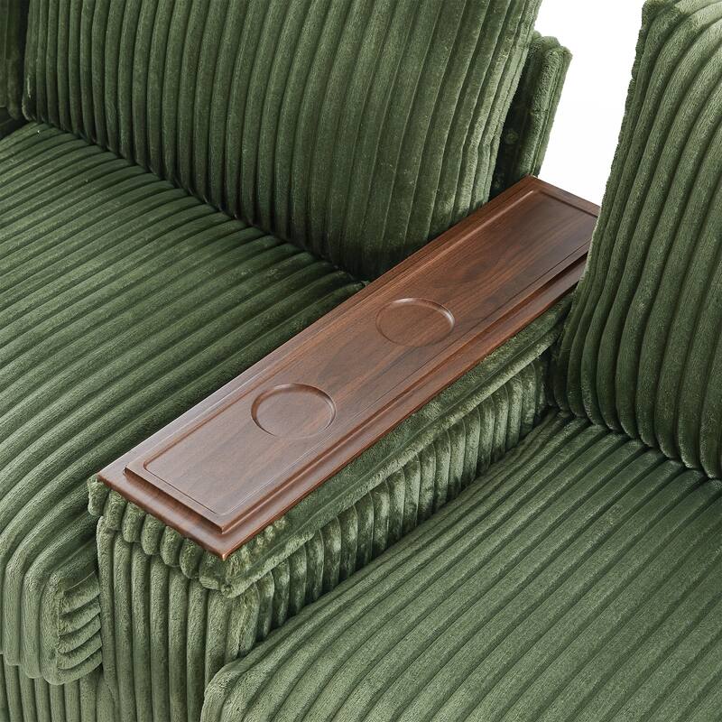 133inch 4-seater Corduroy Sofa Couch