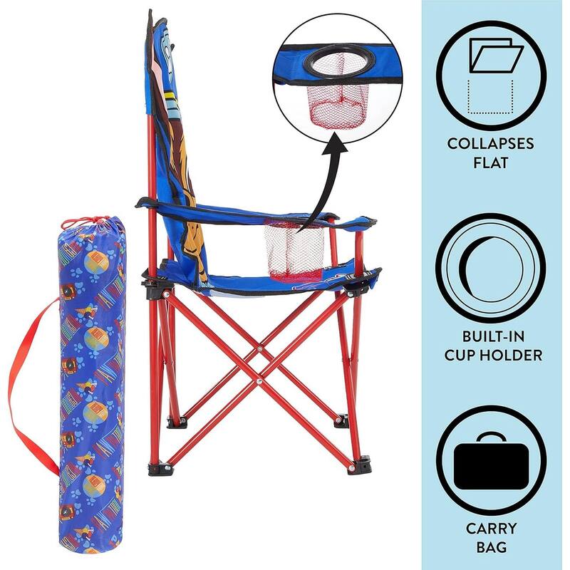 Paw Patrol Kids Indoor/Outdoor Chair with Carry Case