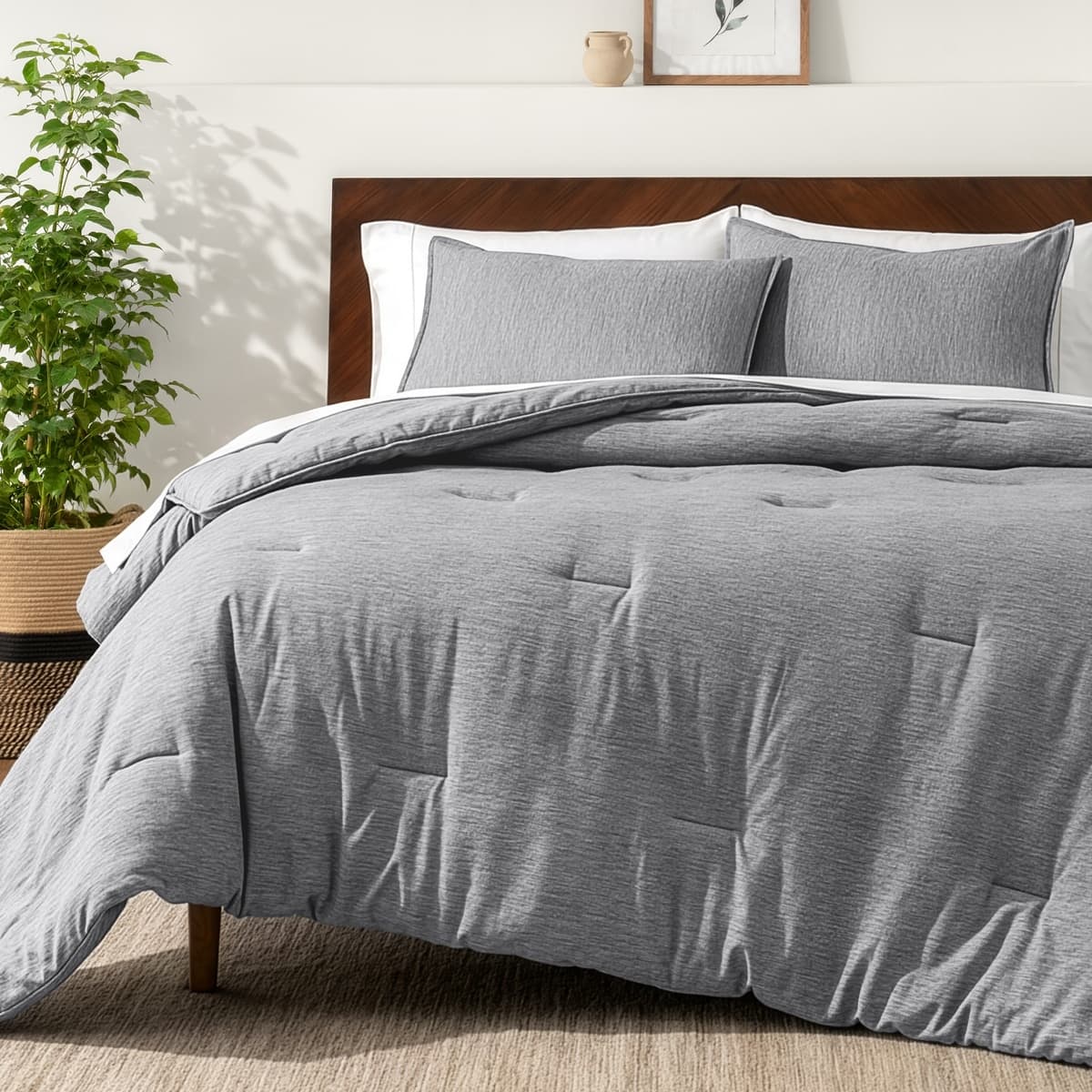 Option Heathered Charcoal