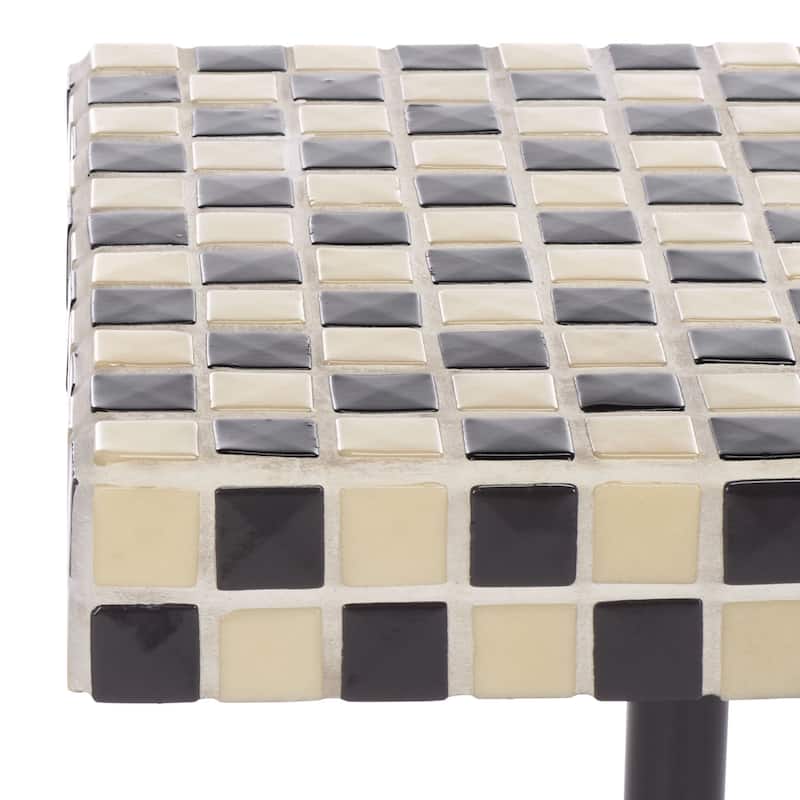 SAFAVIEH Home Satomi Accent Table - 13"W x 13"D x 25"H