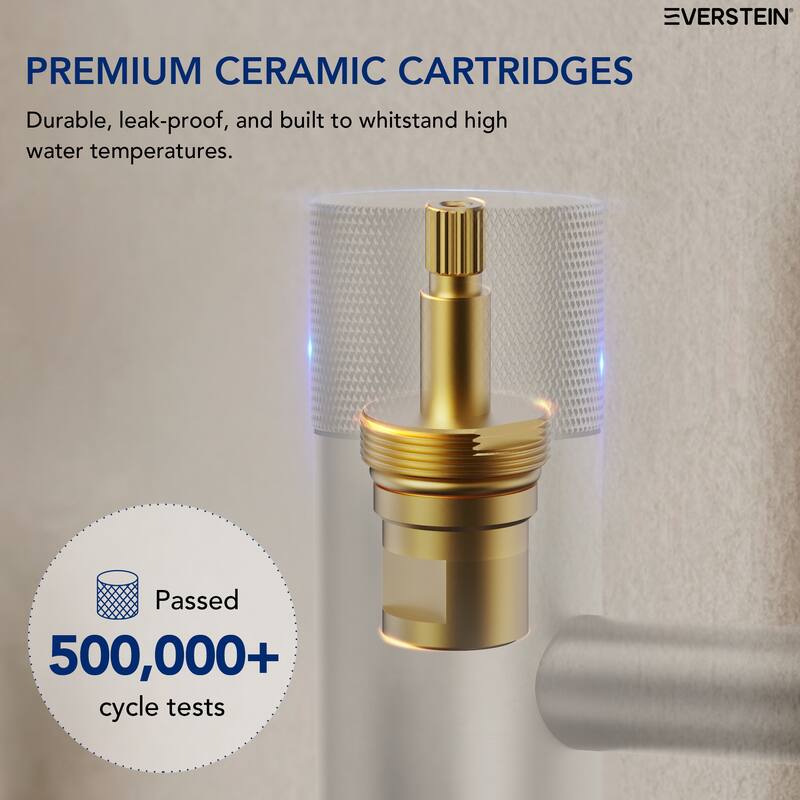 Modern Single Hole Bathroom Faucet,Deck Mount Sink Faucet