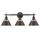 preview thumbnail 19 of 37, Orwell 3-light Bathroom Vanity Light