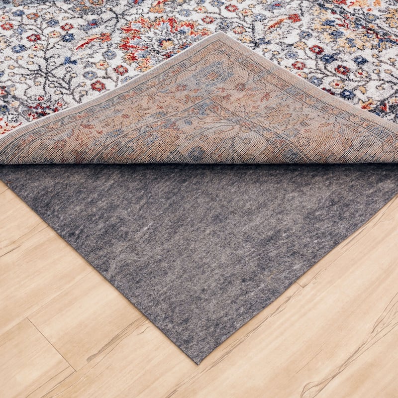 Mohwk Home Non Slip 1/4 Inch Thick Rug Pad - Grey