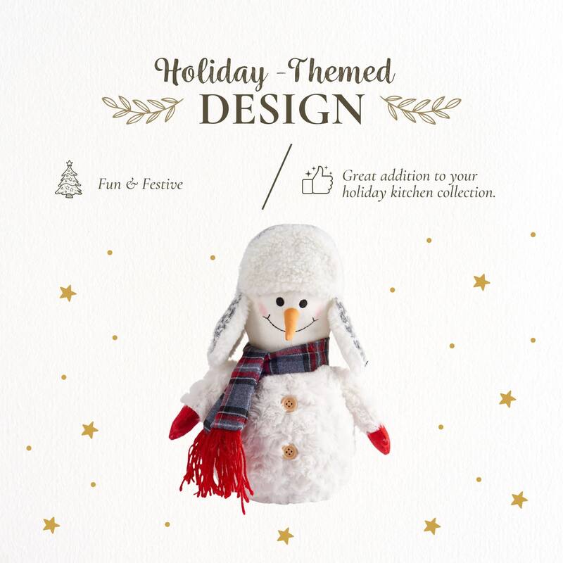 Elements Set of 3 Animal Fabric Weighted Door Stoppers