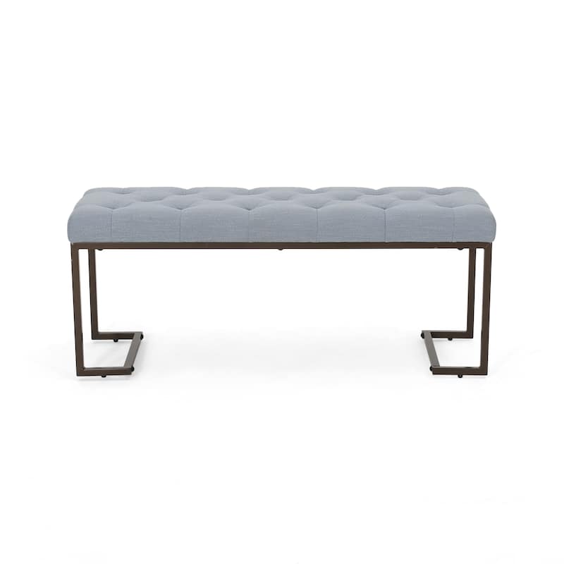 Galileo Modern Fabric Bench by Christopher Knight Home