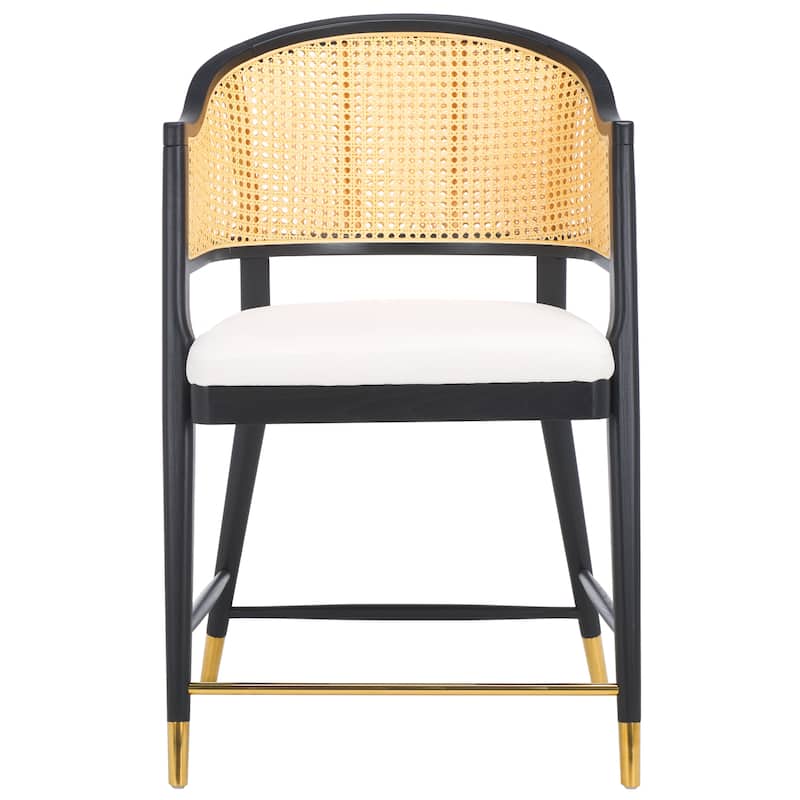 SAFAVIEH Couture Rogue Rattan 23-inch Counter Stool - 24Wx23Dx38H