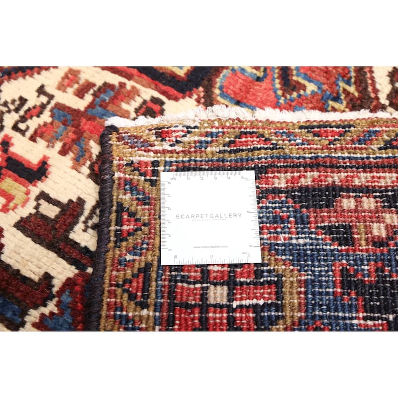 ECARPETGALLERY Hand-knotted Sarabi Red Wool Rug - 7'10 x 10'7